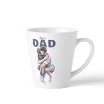 Super Papa Watercolor Design