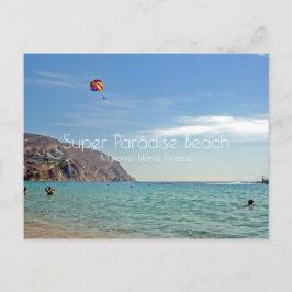 Super Paradise Beach Briefkaart