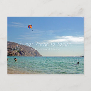 Super Paradise Beach Briefkaart