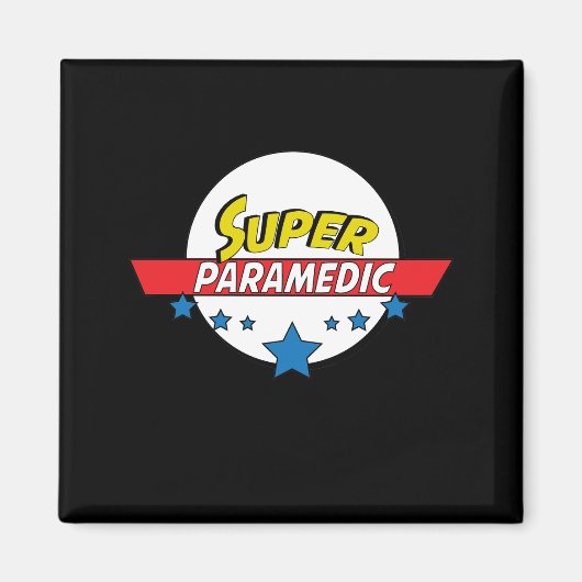 Super paramedicus, #paramedic magneet (Voorkant)