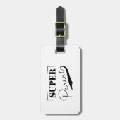 Super Parent Bagagelabel (Voorkant verticaal)