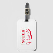 Super Parent Bagagelabel (Voorkant (verticaal))