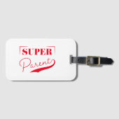 Super Parent Bagagelabel (Voorkant (horizontaal))