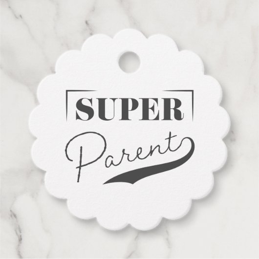 Super Parent Bedankjes Labels (Voorkant)
