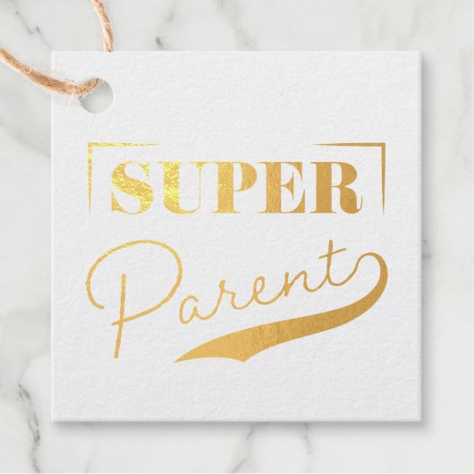 Super Parent Bedankjes Labels (Voorkant)