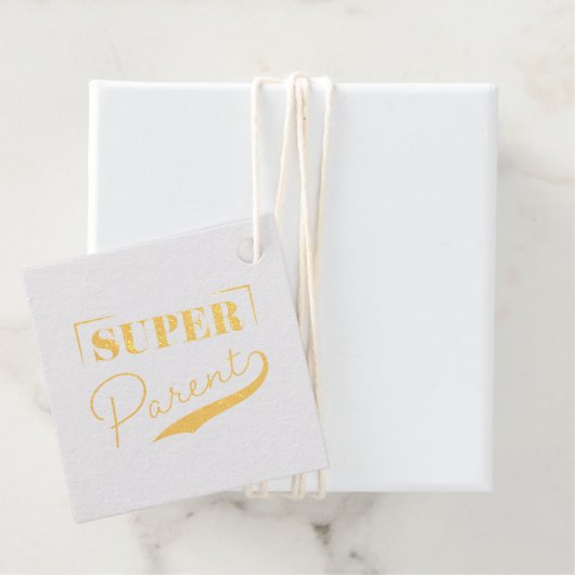 Super Parent Bedankjes Labels (Met doos)