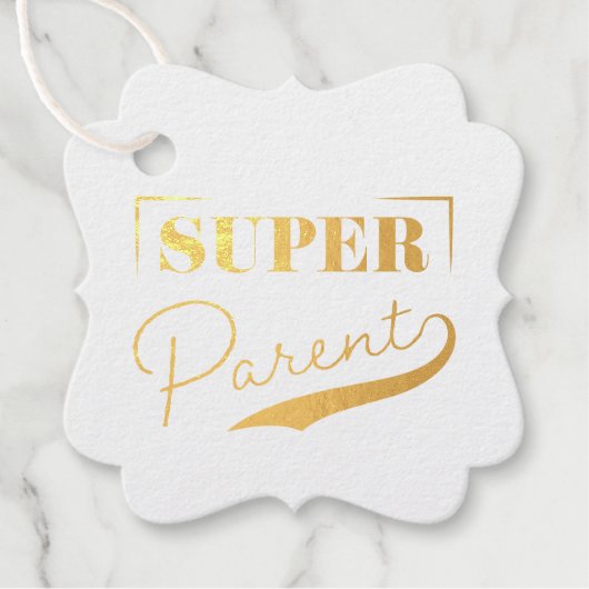 Super Parent Bedankjes Labels (Voorkant)