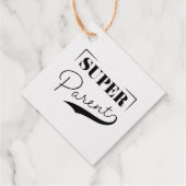 Super Parent Bedankjes Labels (Achterkant)