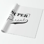Super Parent Cadeaupapier (Uitgerold)