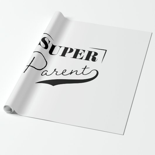 Super Parent Cadeaupapier (Uitgerold)