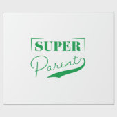 Super Parent Cadeaupapier (Vlak)
