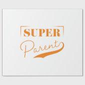 Super Parent Cadeaupapier (Vlak)