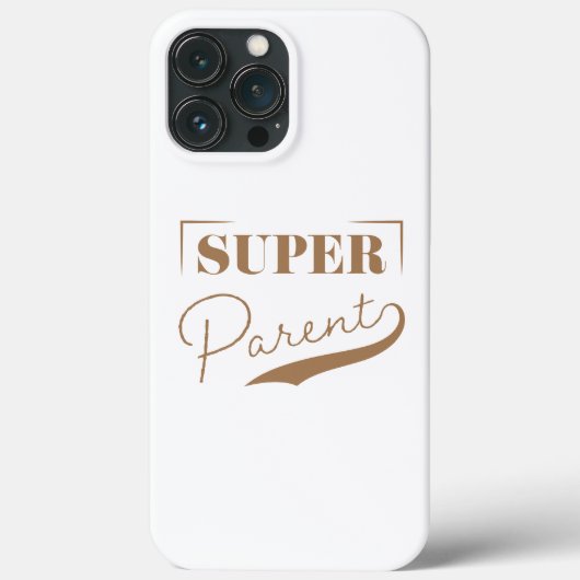 Super Parent Case-Mate iPhone Case (Achterkant)