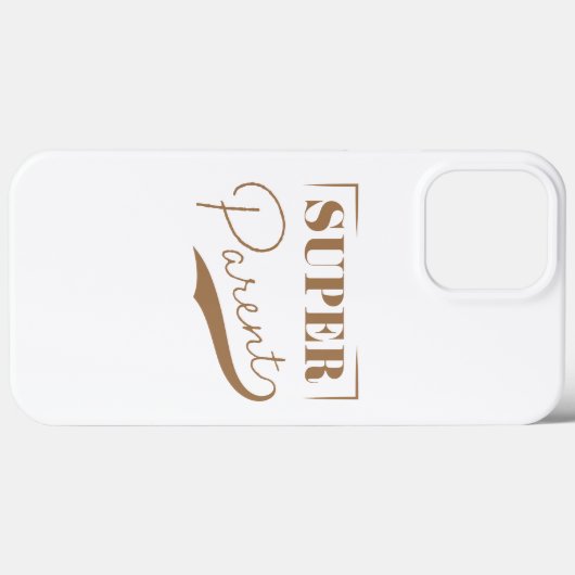 Super Parent Case-Mate iPhone Case (Achterkant (horizontaal))