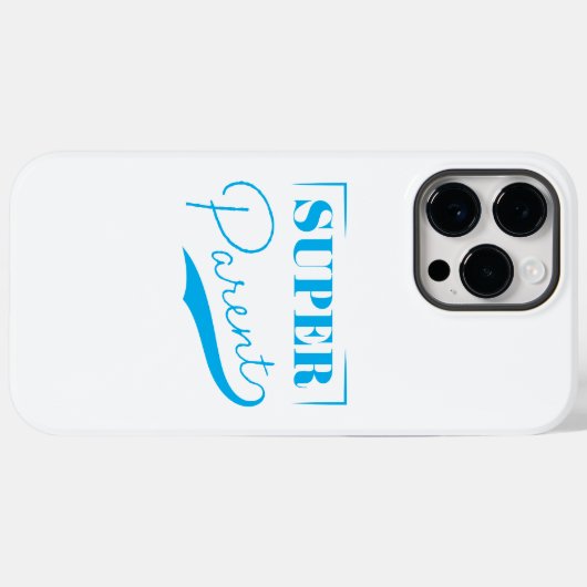 Super Parent Case-Mate iPhone Case (Achterkant (horizontaal))