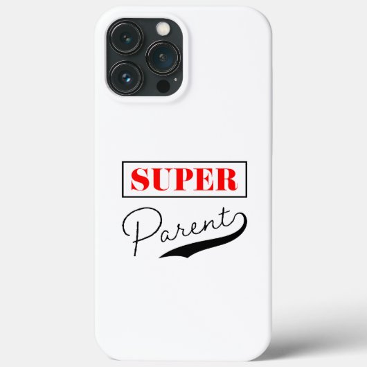 Super Parent Case-Mate iPhone Case (Achterkant)
