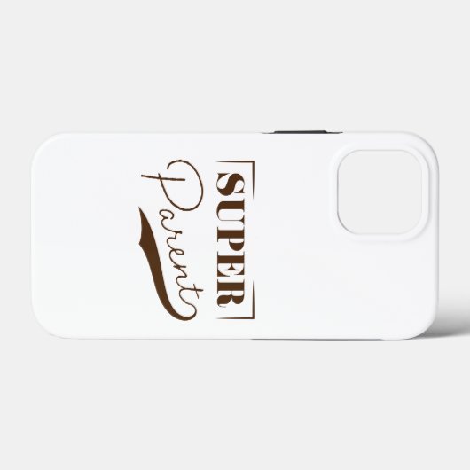 Super Parent Case-Mate iPhone Case (Achterkant (horizontaal))