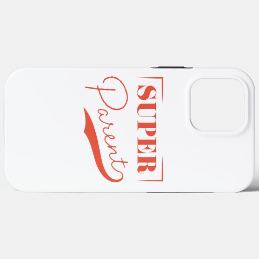 Super Parent Case-Mate iPhone Case (Achterkant (horizontaal))