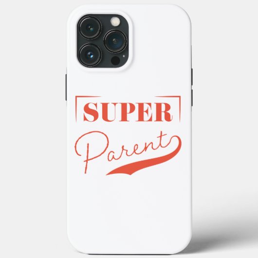 Super Parent Case-Mate iPhone Case (Achterkant)