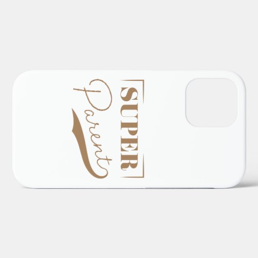 Super Parent Case-Mate iPhone Case (Achterkant (horizontaal))
