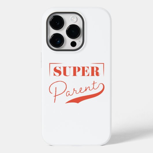 Super Parent Case-Mate iPhone Case (Achterkant)