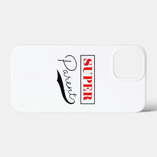 Super Parent Case-Mate iPhone Case (Achterkant (horizontaal))