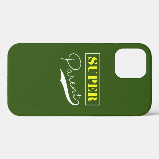 Super Parent Case-Mate iPhone Case (Achterkant (horizontaal))