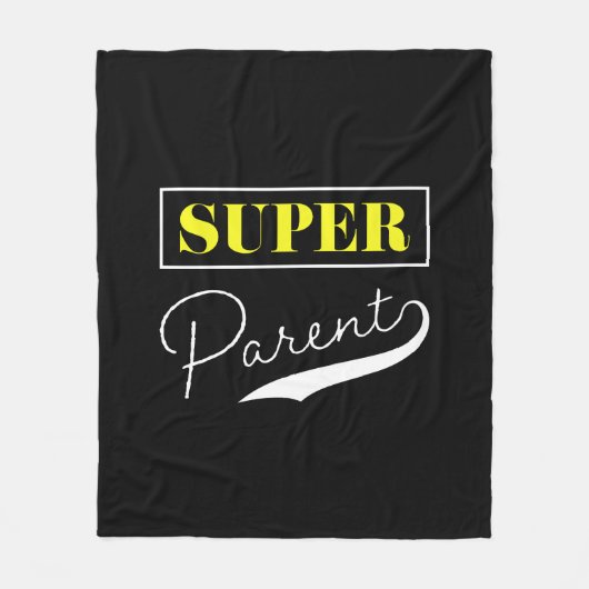 Super Parent Fleece Deken (Voorkant)