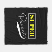 Super Parent Fleece Deken (Voorkant (Horizontaal))