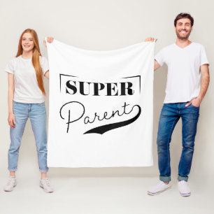Super Parent Fleece Deken