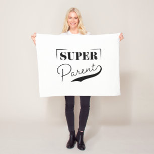 Super Parent Fleece Deken