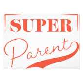 Super Parent Foto Afdruk (Voorkant)
