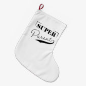 Super Parent Grote Kerstsok (Voorkant (Hangend))