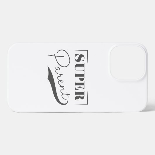 Super Parent iPhone Hoesje (Achterkant horizontaal)