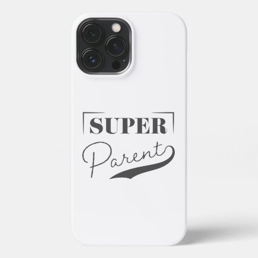 Super Parent iPhone Hoesje (Achterkant)