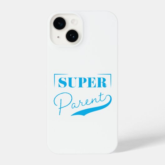 Super Parent iPhone Hoesje (Achterkant)