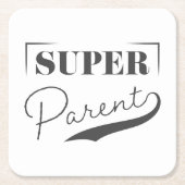 Super Parent Kartonnen Onderzetters (Voorkant)