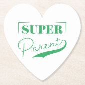 Super Parent Kartonnen Onderzetters (Voorkant)