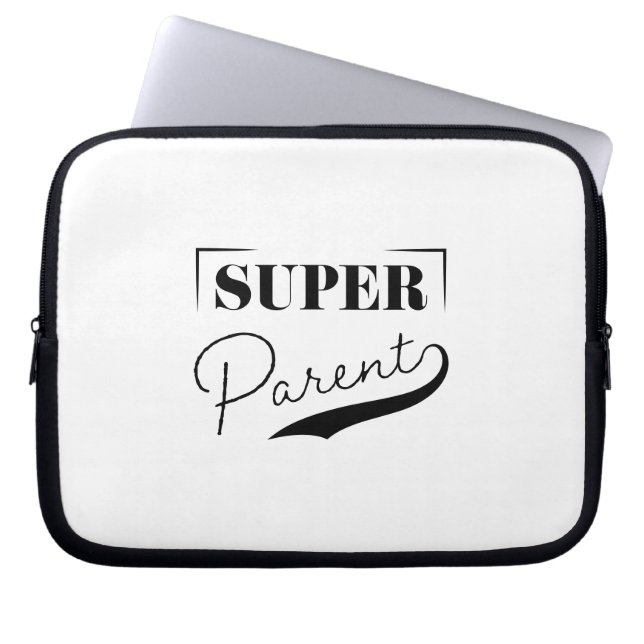 Super Parent Laptop Sleeve (Voorkant)