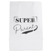 Super Parent Medium Cadeauzakje (Achterkant)