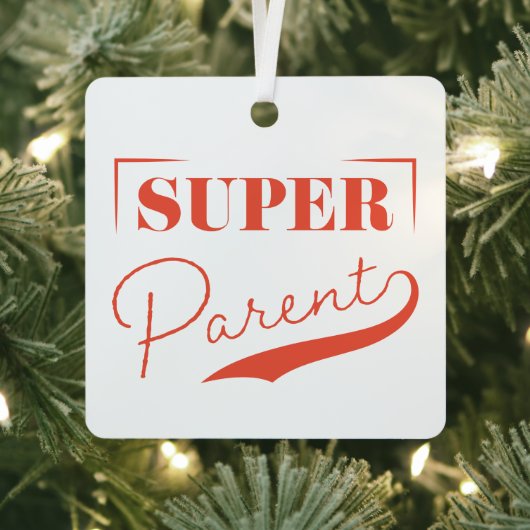 Super Parent Metalen Ornament (Insitu)