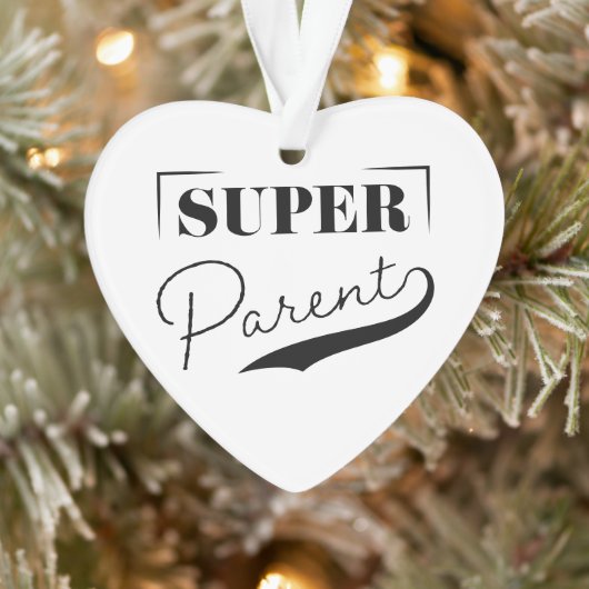 Super Parent Ornament (Boom)