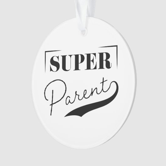Super Parent Ornament (voorkant)