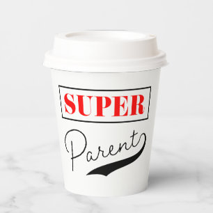 Super Parent Papieren Bekers