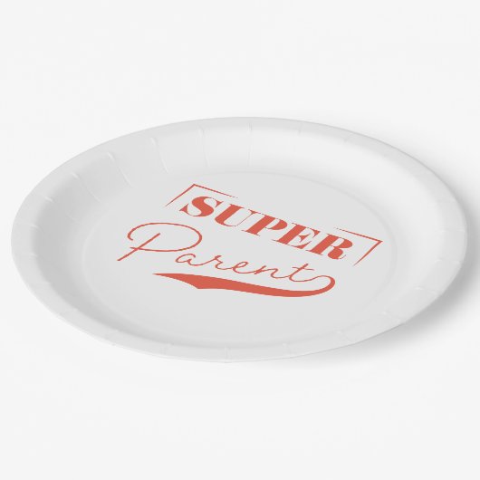 Super Parent Papieren Bordje (Gekanteld)