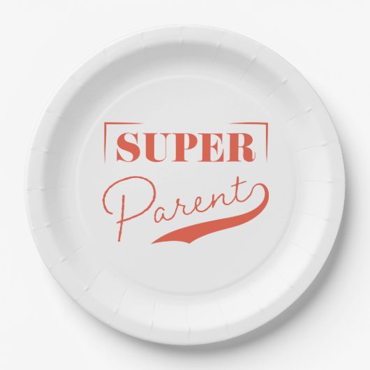 Super Parent Papieren Bordje (Voorkant)