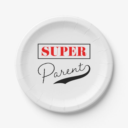 Super Parent Papieren Bordje (Voorkant)
