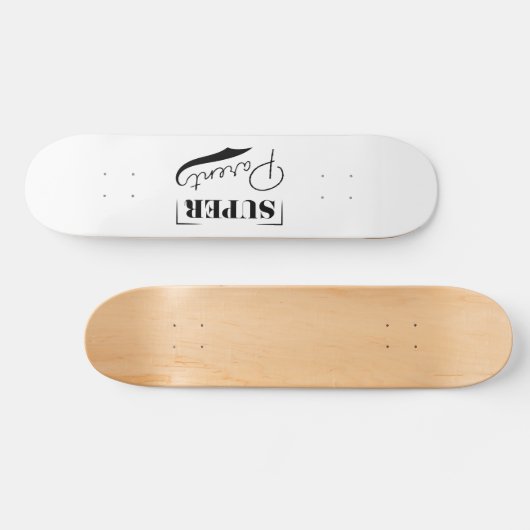 Super Parent Persoonlijk Skateboard (Horizontaal)