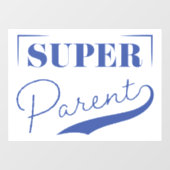 Super Parent Raamsticker (Vel)