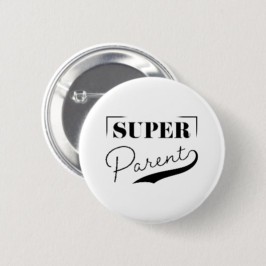 Super Parent Ronde Button 5,7 Cm (Voorkant /achterkant)
